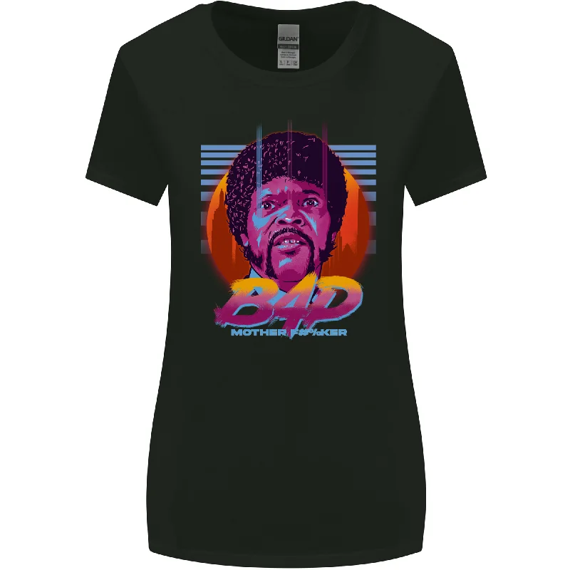 Bad Mother F#%ker Funny Offensive Movie Womens Wider Cut T-Shirt Cashmere Blend Cotton Blend Poly Blend Bad Mother F#%ker Funny Offensive Movie Womens Wider Cut T-Shirt Cashmere Blend Cotton Blend Poly Blend