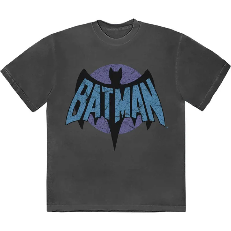 DC Comics | Official Band T-Shirt | Batman Retro Logo Nylon Fabric Polyester Fabric Spandex Fabric DC Comics | Official Band T-Shirt | Batman Retro Logo Nylon Fabric Polyester Fabric Spandex Fabric