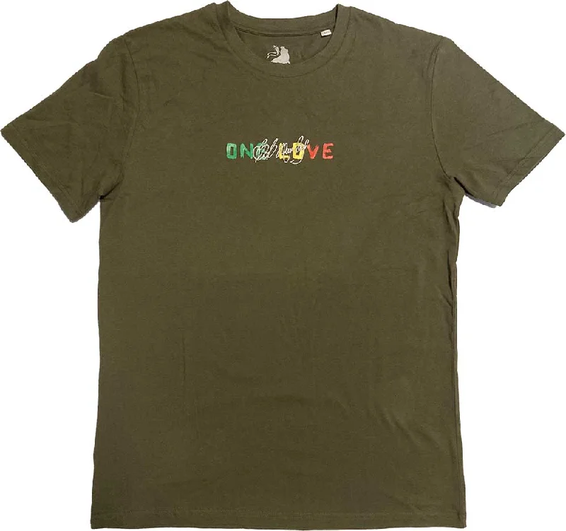 Bob Marley | Official Band T-Shirt | One Love Dreads (Back Print) Mesh Blend Leather Blend Suede Blend Bob Marley | Official Band T-Shirt | One Love Dreads (Back Print) Mesh Blend Leather Blend Suede Blend
