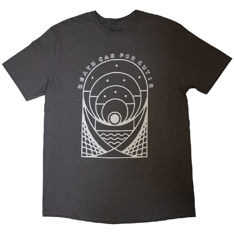 Death Cab for Cutie| Official Band T-Shirt | Post Modern Graphic Embroidered Appliqued Death Cab for Cutie| Official Band T-Shirt | Post Modern Graphic Embroidered Appliqued