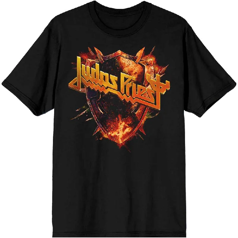 Judas Priest | Official Band T-Shirt | United We Stand (Back Print) Silk Blend Satin Velvet Judas Priest | Official Band T-Shirt | United We Stand (Back Print) Silk Blend Satin Velvet