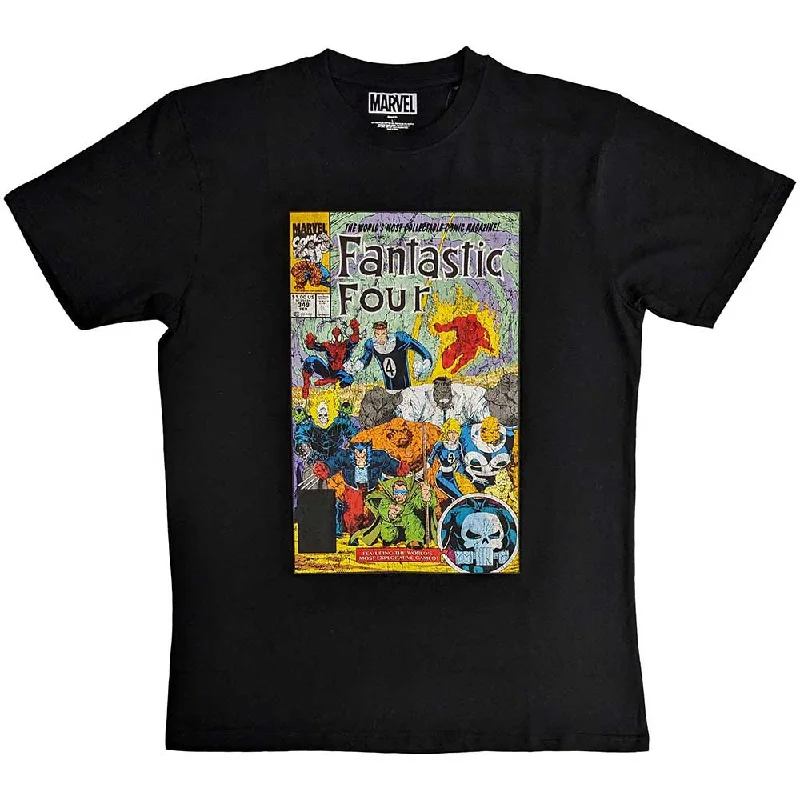 Marvel Comics | Official Film T-Shirt | Fantastic Four Front Pockets Side Pockets Patch Pockets Marvel Comics | Official Film T-Shirt | Fantastic Four Front Pockets Side Pockets Patch Pockets