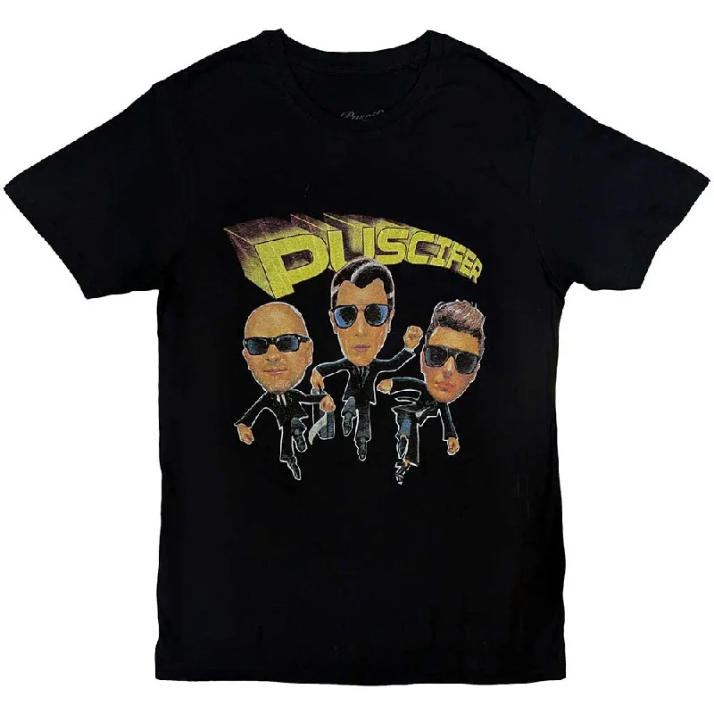 Puscifer | Official Band T-Shirt | Characters Cotton Fabric Linen Fabric Terry Fabric Puscifer | Official Band T-Shirt | Characters Cotton Fabric Linen Fabric Terry Fabric