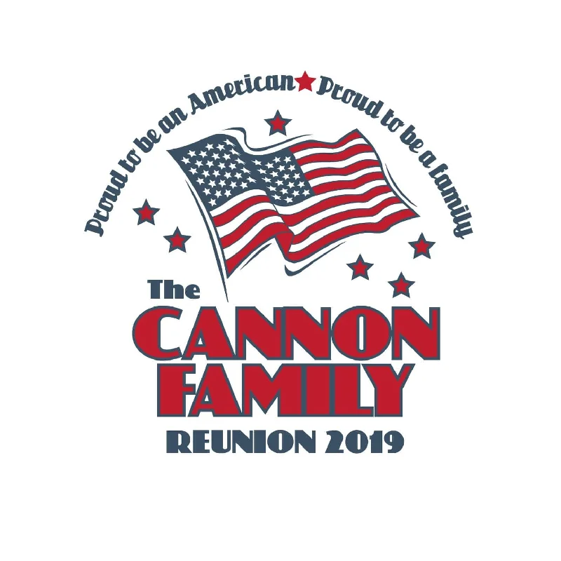 Stars Stripes Family Reunion T-Shirt Design R2-9 Nylon Fabric Polyester Fabric Spandex Fabric Stars Stripes Family Reunion T-Shirt Design R2-9 Nylon Fabric Polyester Fabric Spandex Fabric