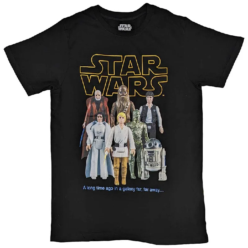 Star Wars | Official  Film T-Shirt | Rebels Toy Figures Lace Blend Ribbed Blend Corduroy Blend
