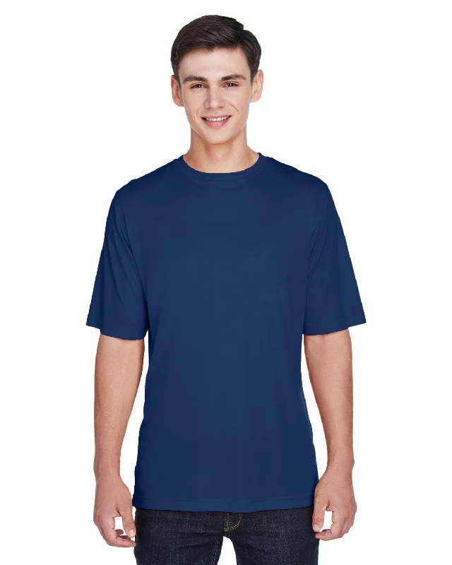 Team 365 Mens Zone Performance T-Shirt | Sport Dark Navy Denim Fabric Leather Fabric Suede Fabric Team 365 Mens Zone Performance T-Shirt | Sport Dark Navy Denim Fabric Leather Fabric Suede Fabric