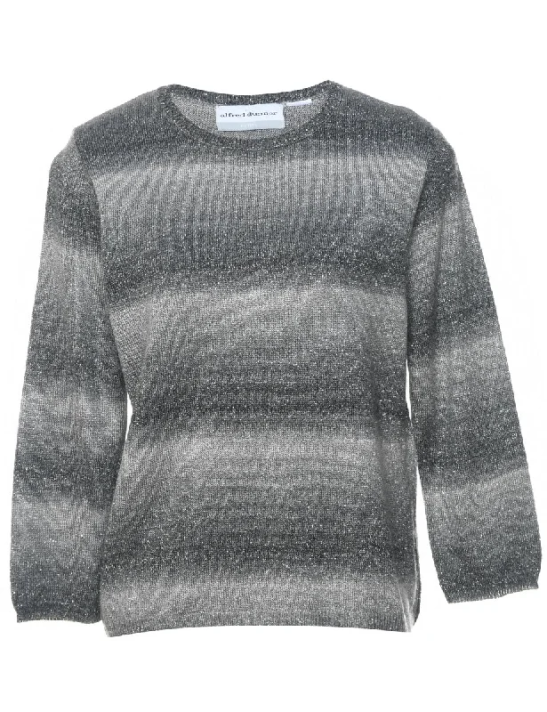 Alfred Dunner Jumper - M Fitted Loose Oversized