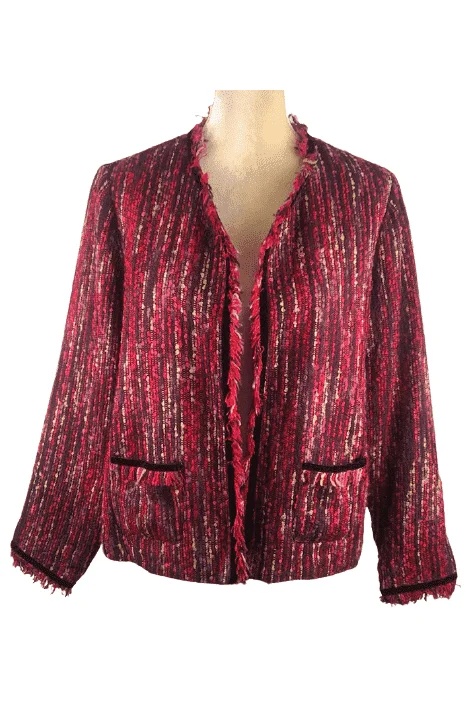 Breckenridge women's multicolor jacket size PL Wool Jacket Cashmere Jacket Tweed Jacket Breckenridge women's multicolor jacket size PL Wool Jacket Cashmere Jacket Tweed Jacket