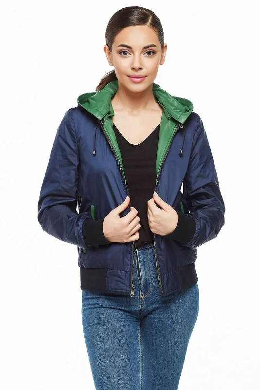 Lauren Blue Leather Jacket With Hoodie For Women Cotton Jacket Linen Jacket Terry Jacket Lauren Blue Leather Jacket With Hoodie For Women Cotton Jacket Linen Jacket Terry Jacket