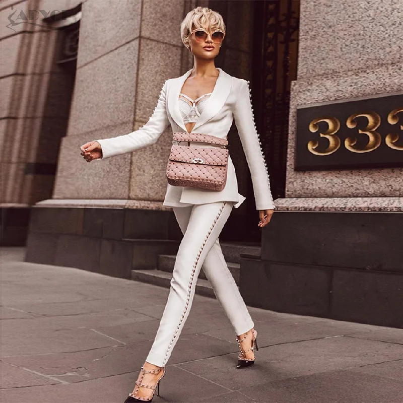 Long Sleeve Jacket&Pants 2 Two Pieces Women Set Mesh Jacket Canvas Jacket Denim Jacket Long Sleeve Jacket&Pants 2 Two Pieces Women Set Mesh Jacket Canvas Jacket Denim Jacket