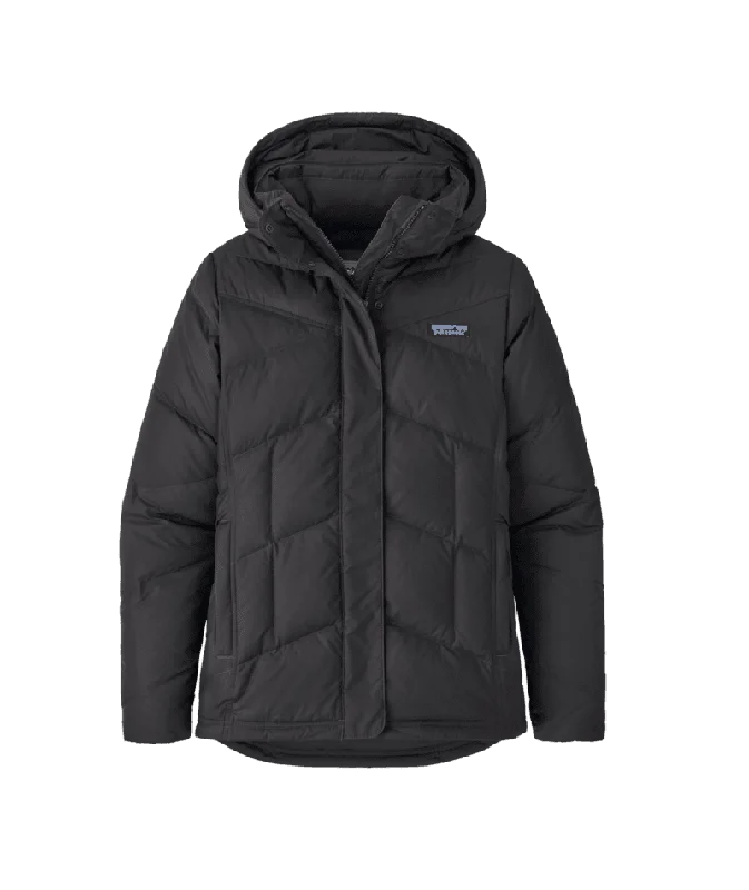 PATAGONIA Women's Down With It Jacket Black Nylon Fabric Polyester Fabric Spandex Fabric PATAGONIA Women's Down With It Jacket Black Nylon Fabric Polyester Fabric Spandex Fabric