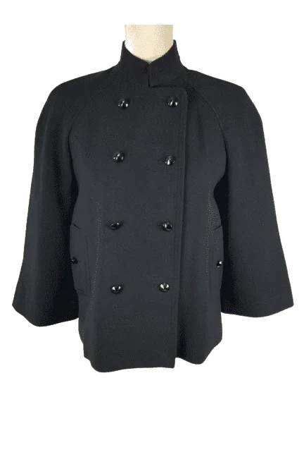 Calvin Klein women's stretch black jacket size 4 Striped Jacket Polka Dot Jacket Floral Jacket