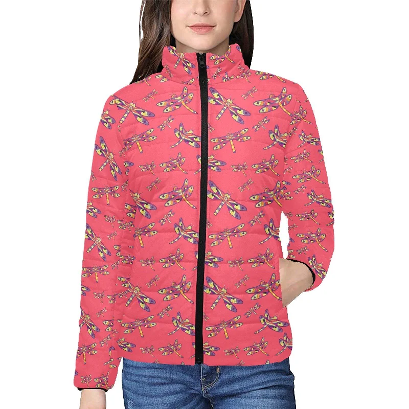 The Gathering Women's Stand Collar Padded Jacket Embroidered Jacket Appliqued Jacket Beaded Jacket The Gathering Women's Stand Collar Padded Jacket Embroidered Jacket Appliqued Jacket Beaded Jacket