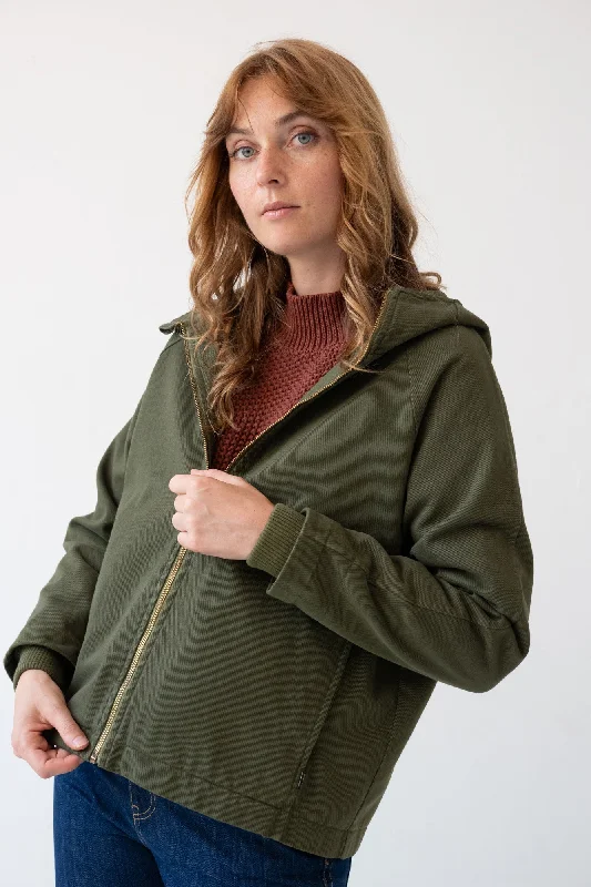 Turina Jacket Organic Cotton in Olive Green Appliqued Jacket Beaded Jacket Sequined Jacket Turina Jacket Organic Cotton in Olive Green Appliqued Jacket Beaded Jacket Sequined Jacket