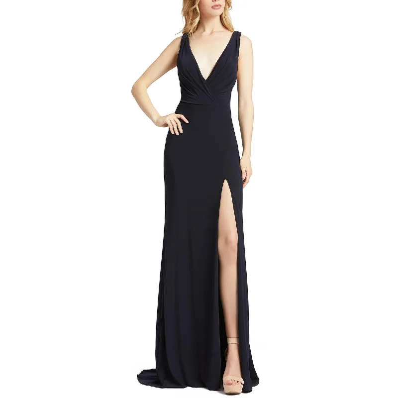 Womens Ruched Special Occasion Evening Dress