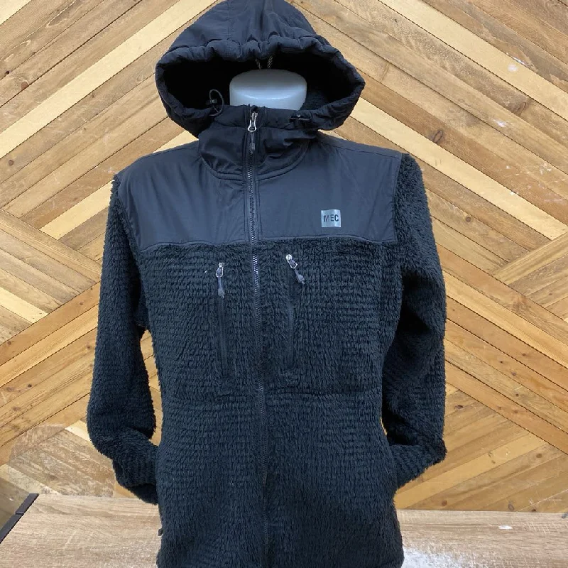 MEC - Women's Full-Zip Hooded Polartec Fleece - MSRP $130: Black-women-LG Hoodie with Batwing Sleeves Loose Dramatic MEC - Women's Full-Zip Hooded Polartec Fleece - MSRP $130: Black-women-LG Hoodie with Batwing Sleeves Loose Dramatic