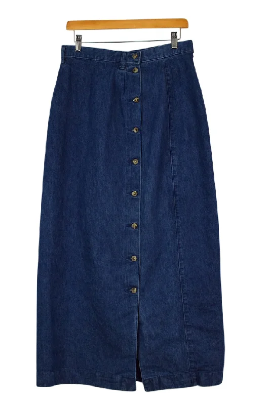 90s Denim Skirt corduroy skirt cozy