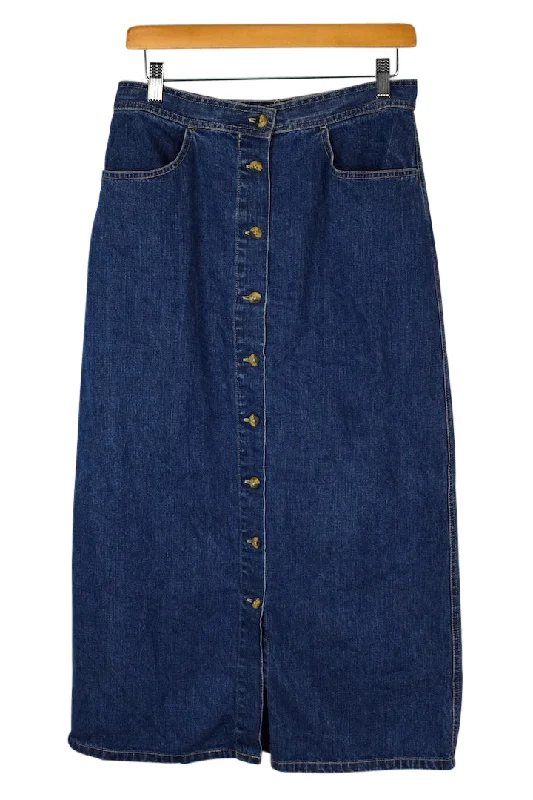 Gloria Vanderbilt Brand Denim Skirt athletic skirt fit