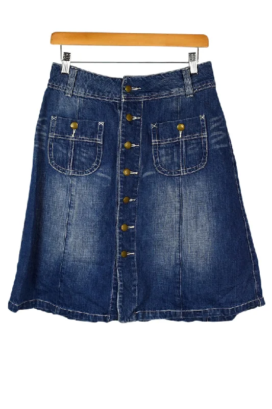 Denim Skirt breathable skirt fabric