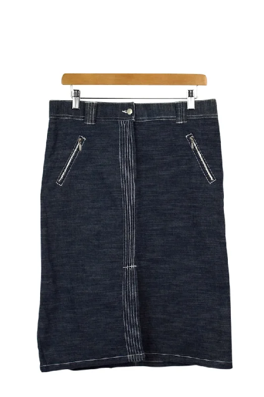 Denim Skirt wool skirt warm