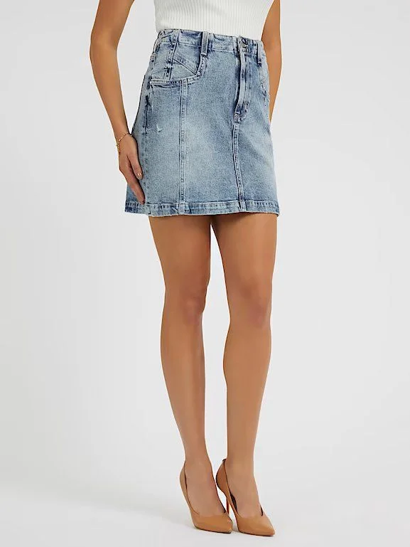 WILLOW DENIM SKIRT seamless skirt comfort